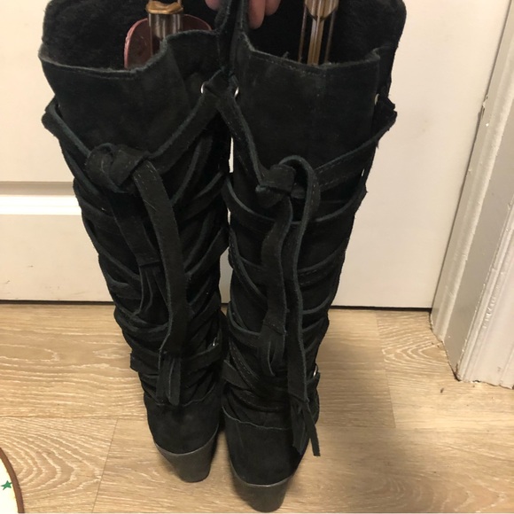 Bearpaw ladies winter snow wedge heel boots size 8 - Picture 3 of 6